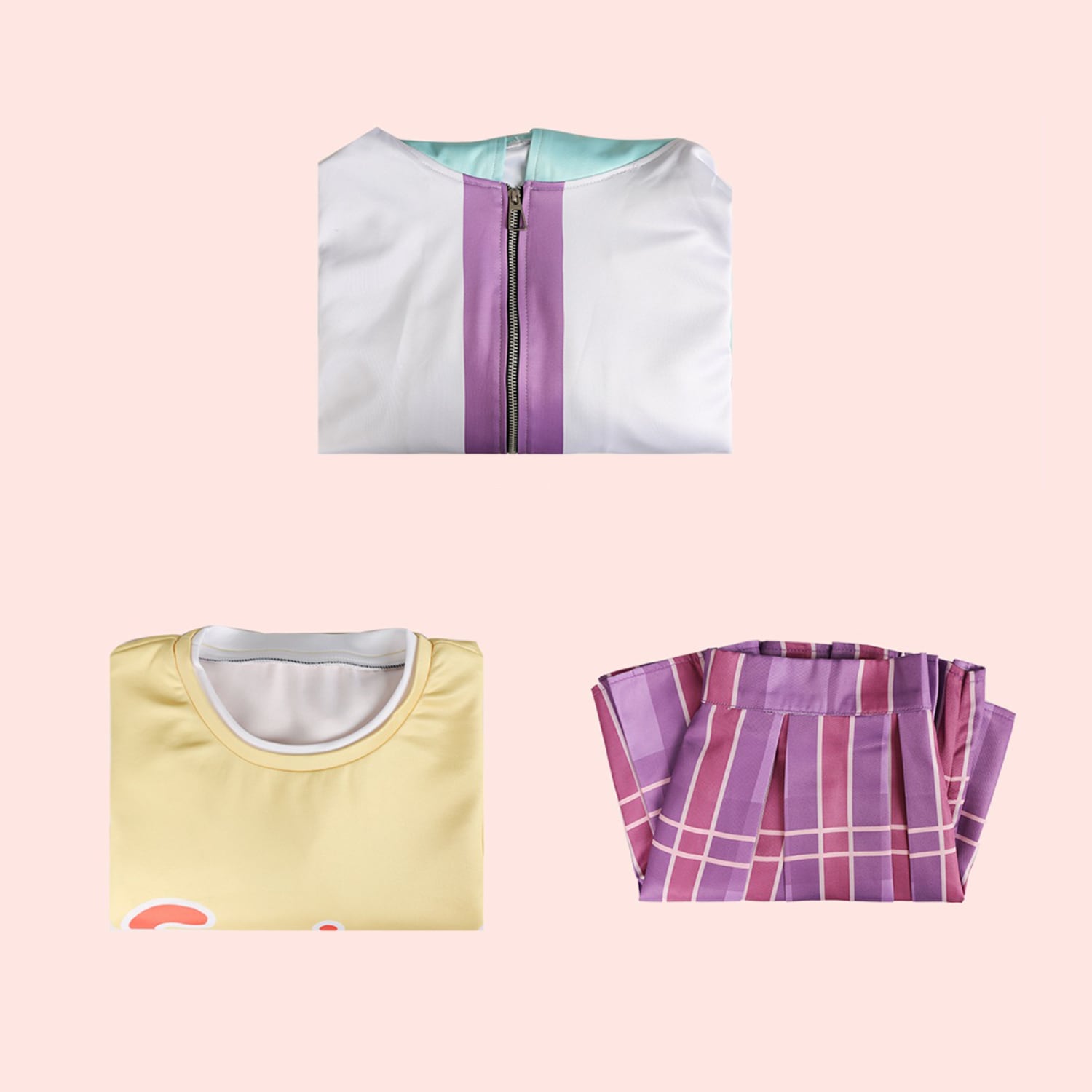 コスプレ衣装 学園アイドルマスター 風 藤田ことね 普段着 通常衣装