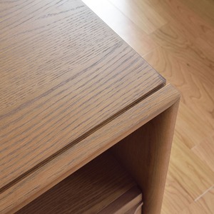 ティモ オープン キャビネット チェスト 引き出し付き