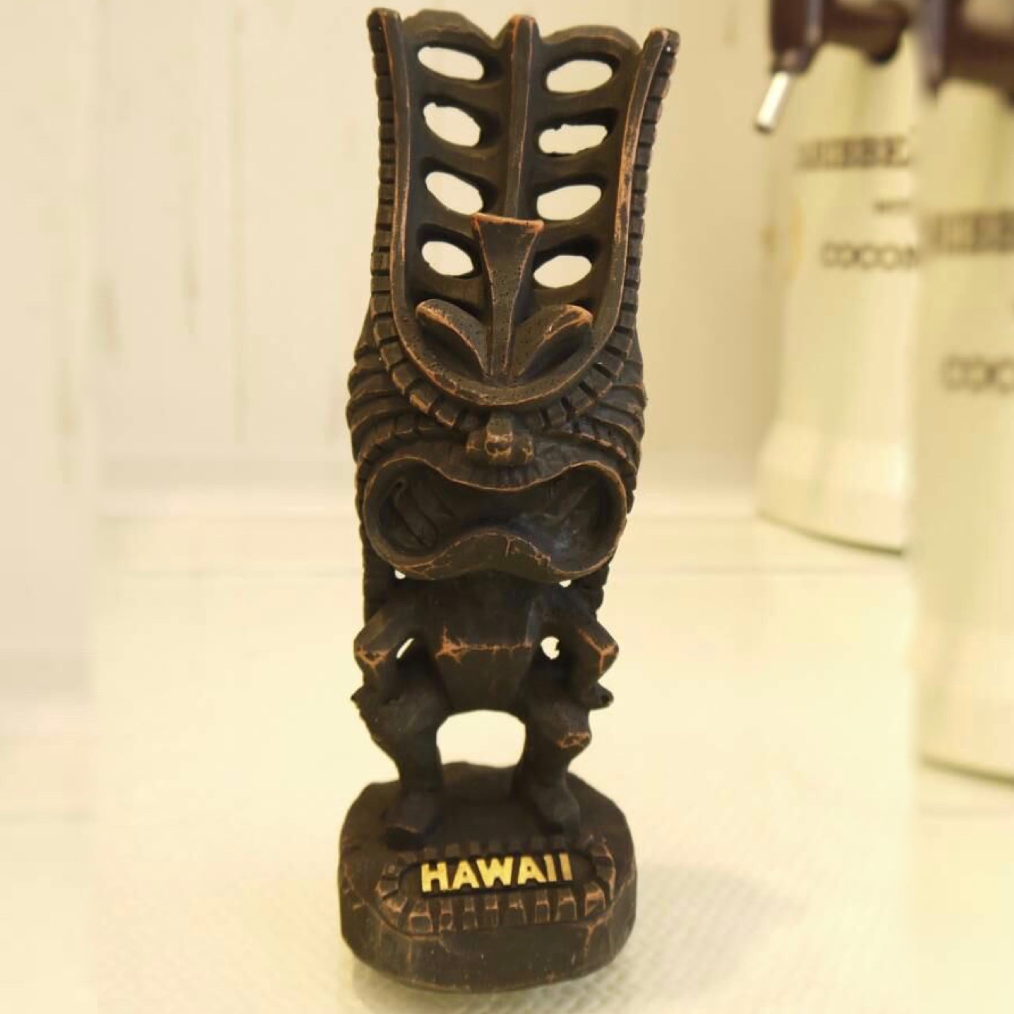 3点セットハワイアンティキフラガール置き物送料込み