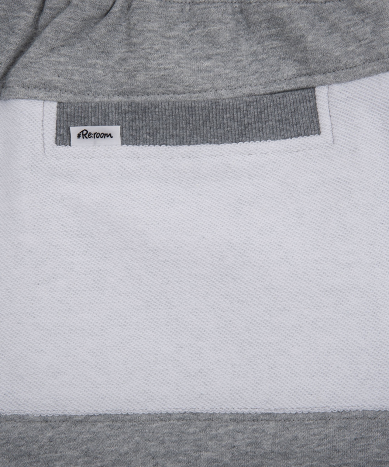 【#Re:room】COLOR PATCHWORK SWEAT SHORTS［REP239］