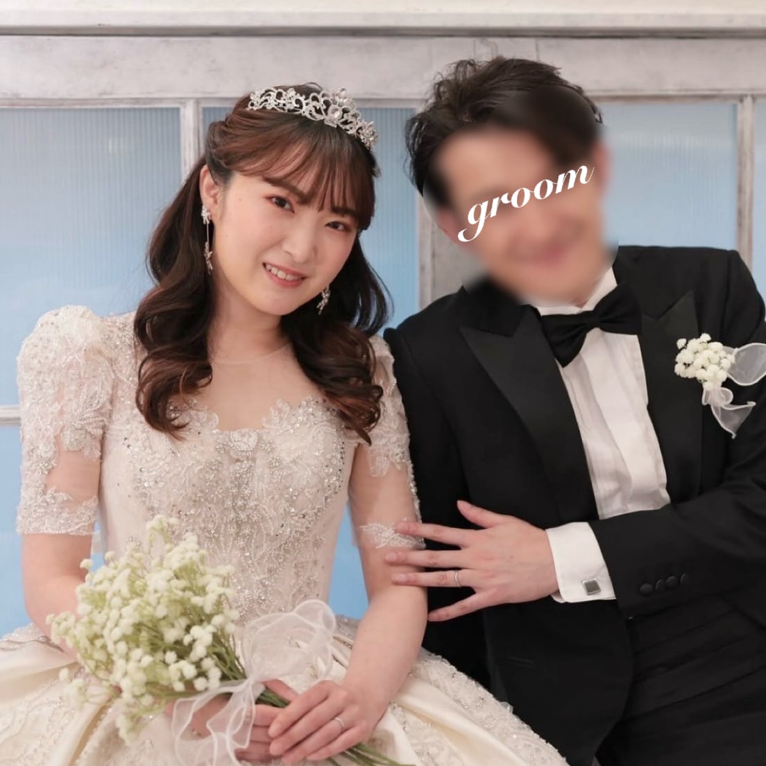 ST-29】ブライダル スター モチーフ ピアス（ショート） | BRIDE ME