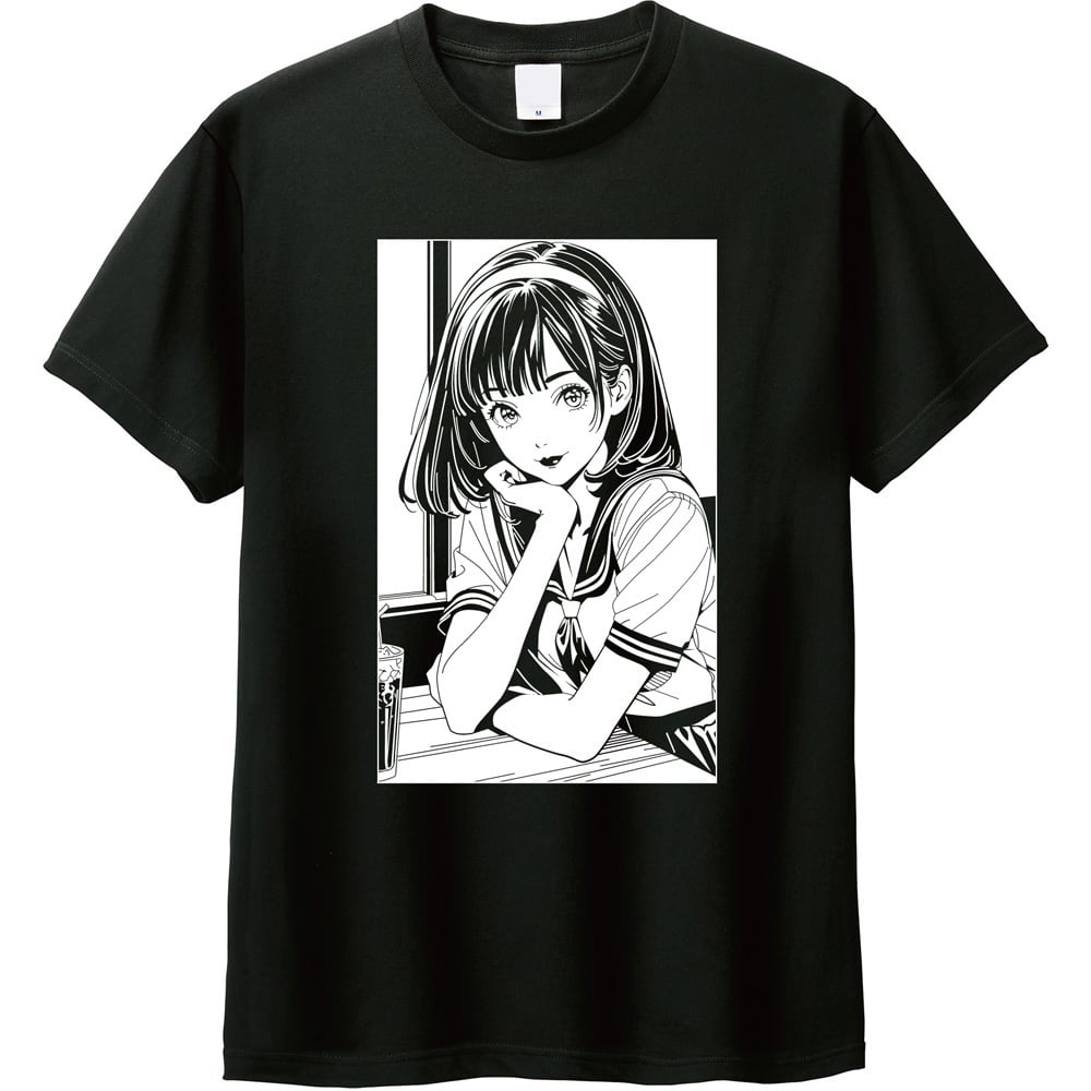 全5色】80年代風 アニメ イラストTシャツ シティポップ レトロ