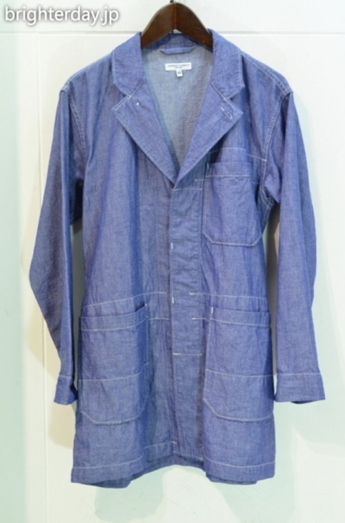 ENGINEERED GARMENTS Shop Coat Dungaree Cloth