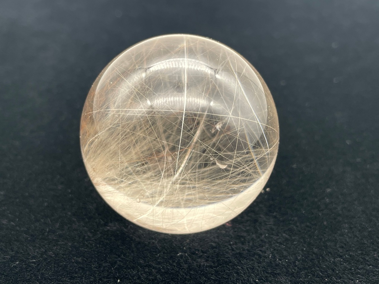 丸玉（スモーキールチルクォーツ）