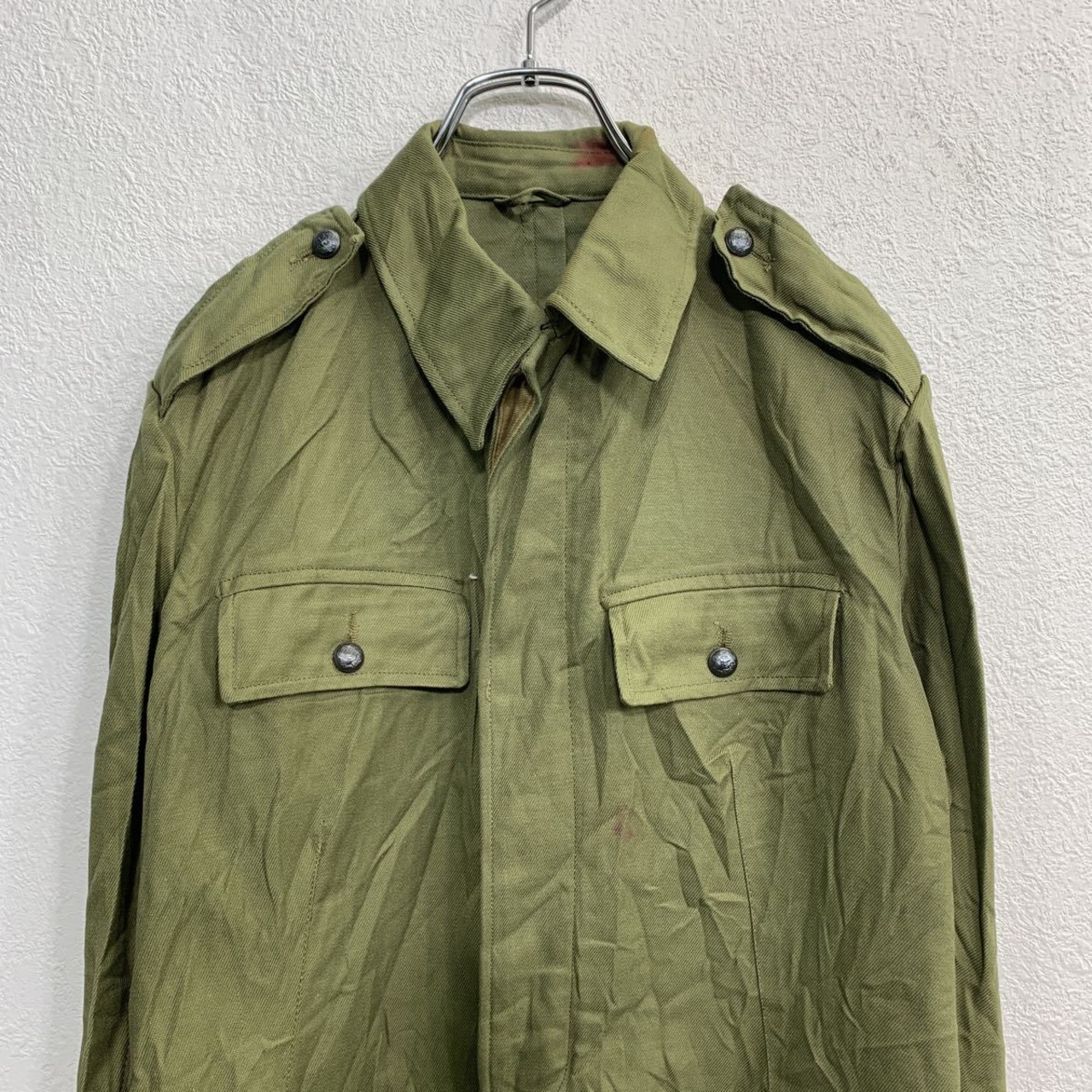 ルーマニア軍 ミリタリージャケット Sサイズ オリーブグリーン 古着卸 