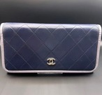 【ABランク】CHANEL シャネル マトラッセ 長財布 限定カラー