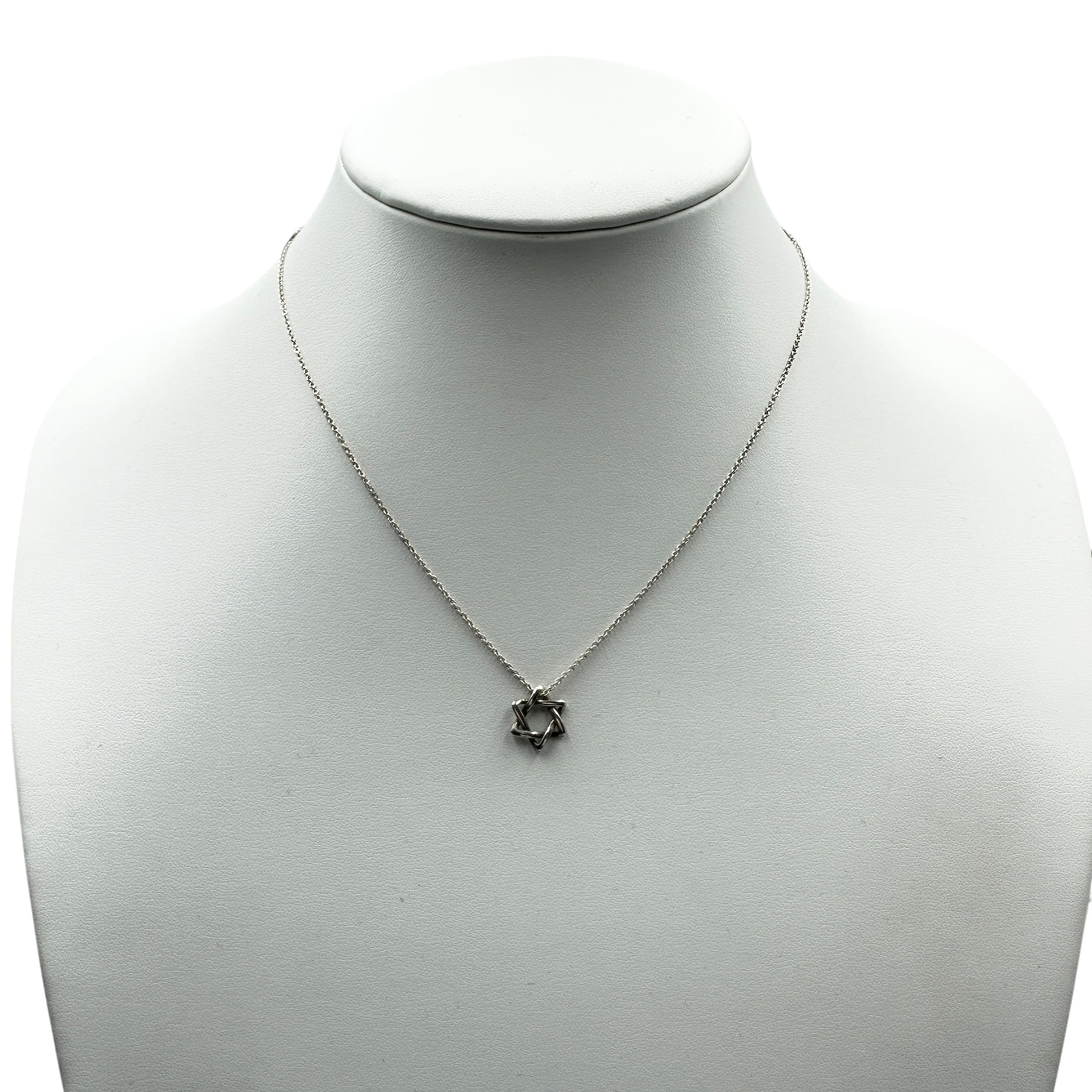 TIFFANY & Co. ティファニー スターオブダビデ ネックレス 17988