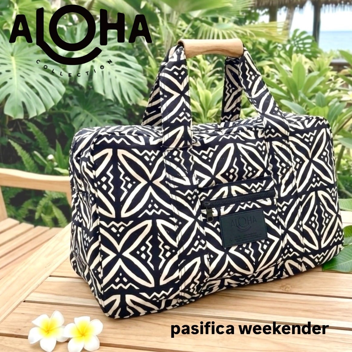 ALOHA COLLECTION】Lei Stand Keep It Light Weekender ボストン