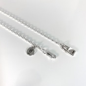 GODSIZE 20th Anniversary Model [BUD] combination of pink silver NECKLACE / ゴッドサイズ20周年記念モデル BUDピンクシルバーコンビチェーンネックレス