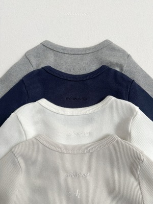 【即納】atomeme /Soft Ribbed T-Shirt
