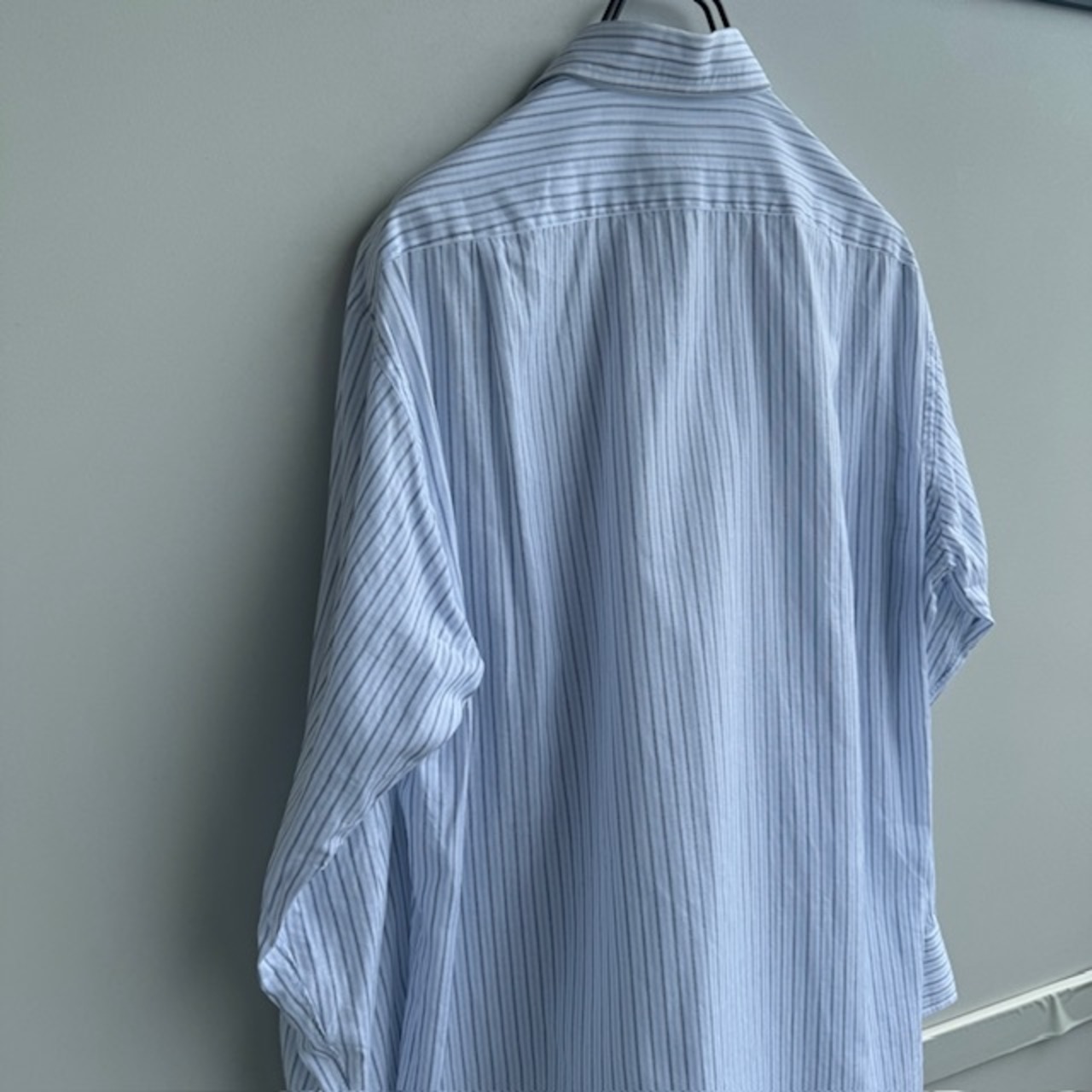 LANVIN ストライプシャツ コットン 画像6