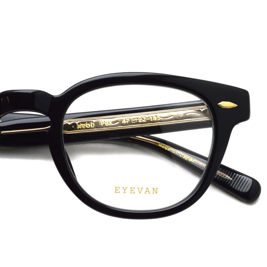 EYEVAN Webb（45） ウェブ  PBK ブラック