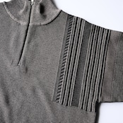 YASHIKI / Fuyushigure Half Zip Knit