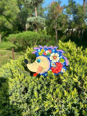 ペトリキフカのハリネズミ（Khomenko製作）マグネット