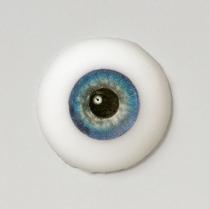 Silicone eye - 19mm Mystique with Smaller Iris for 17mm SINGLE