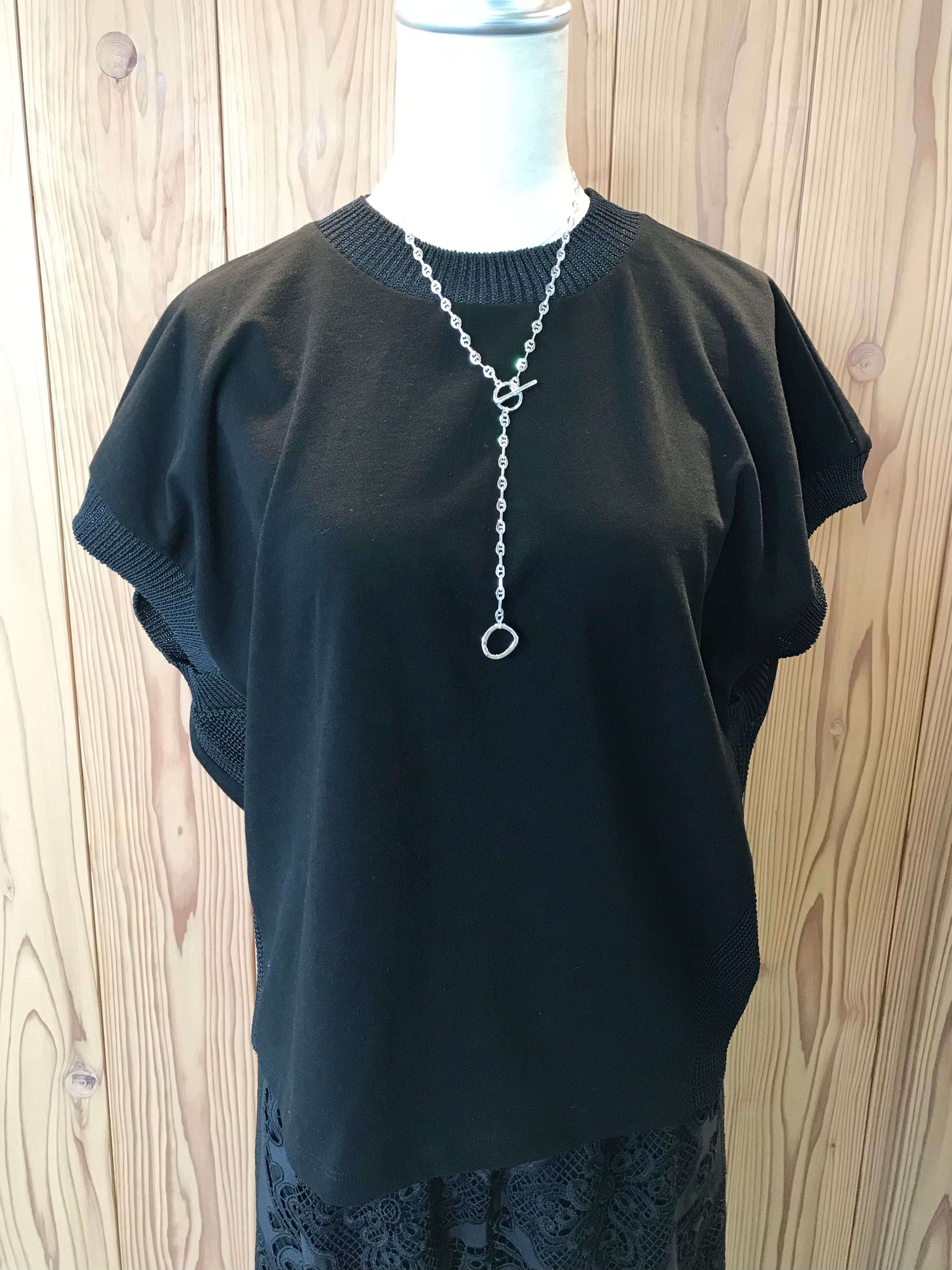 【MuNich】接触冷感ヴィンテージジャージ×ニットリブプルオーバー