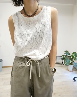 BRODERIE ANGLAISE TANK
