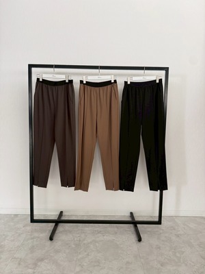【ご予約】BO26-706P Slit Hem Tapered Pants【boutique ordinary】