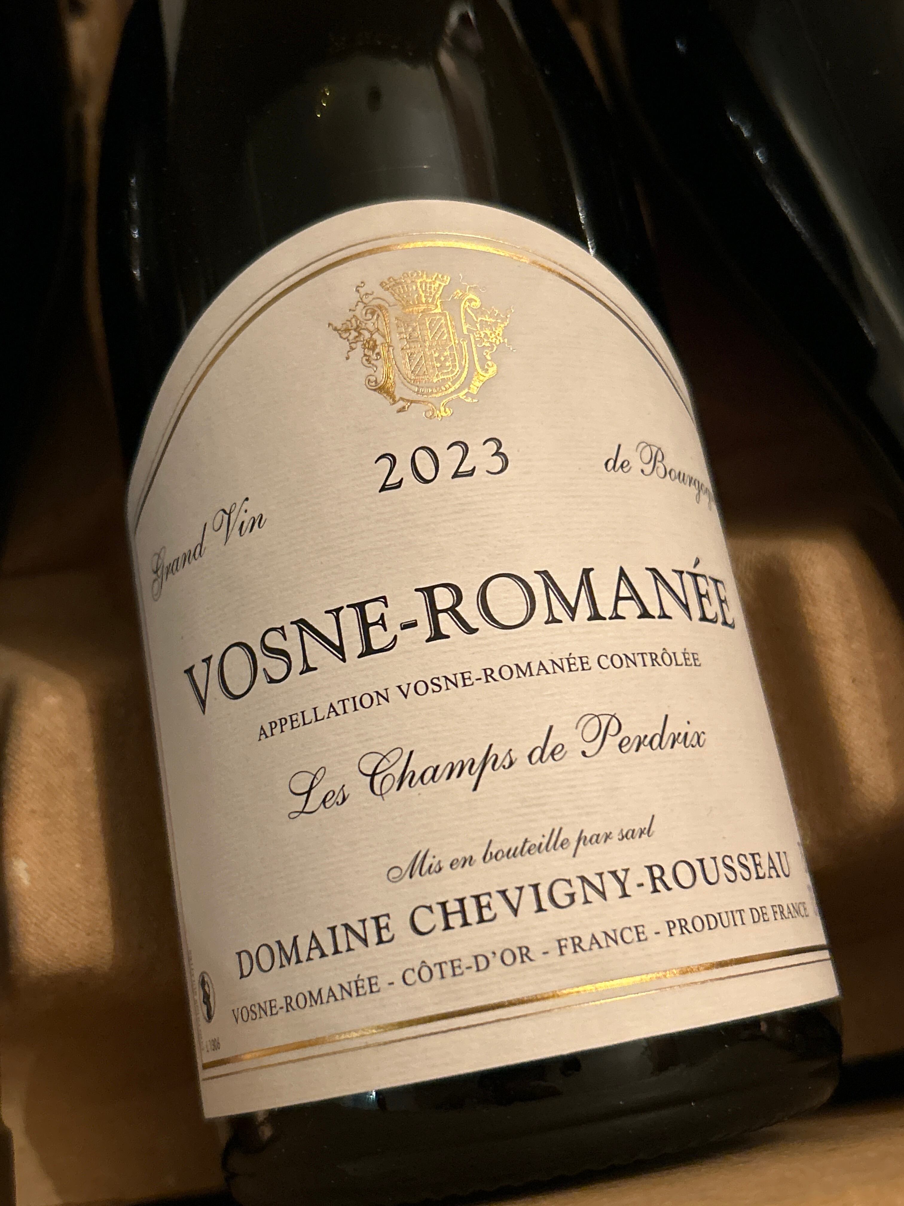 2023ヴォーヌ・ロマネ・レ・シャン・ペルドリ(シュヴィニー・ルソー