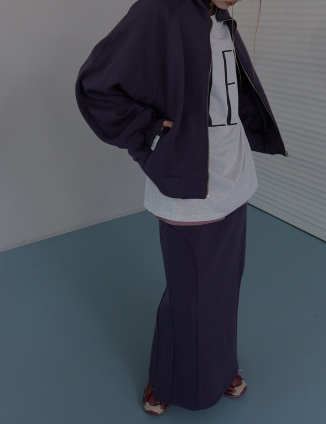 【新作5％OFF・3日間】Tulip Sweat Skirt_3colors