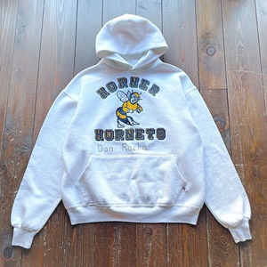 80s RUSSELL ATHLETIC 〝HONER HORNETS〟Print Sweat HOnline   Size  LARGE