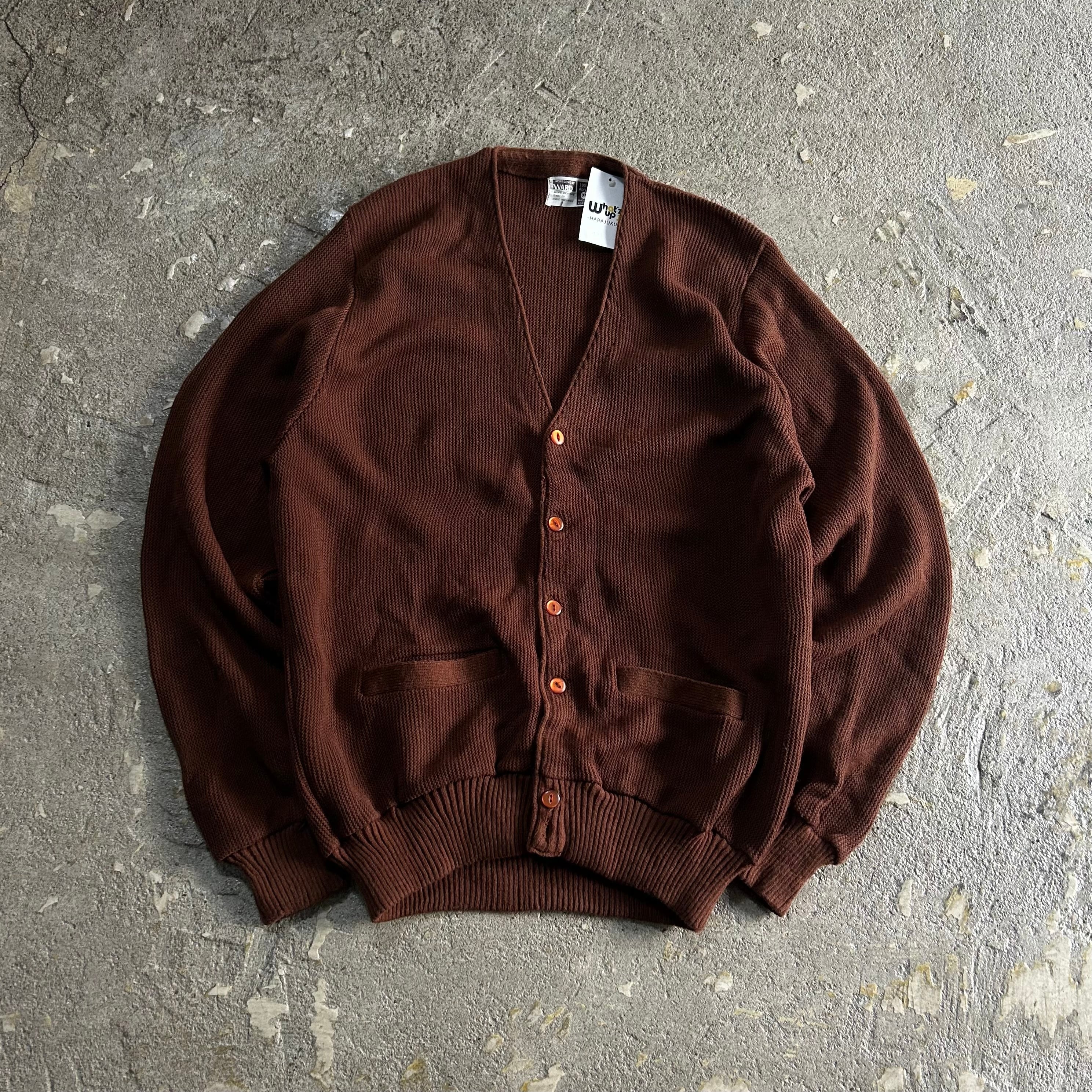 70s MONTGOMERY WARD acryl cardigan【仙台店】