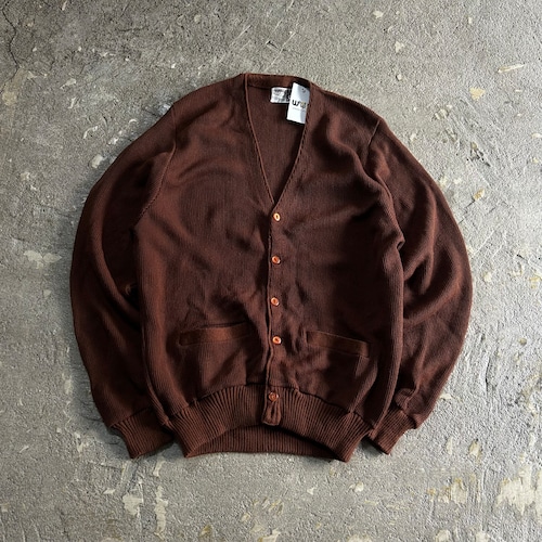 70s MONTGOMERY WARD acryl cardigan【仙台店】