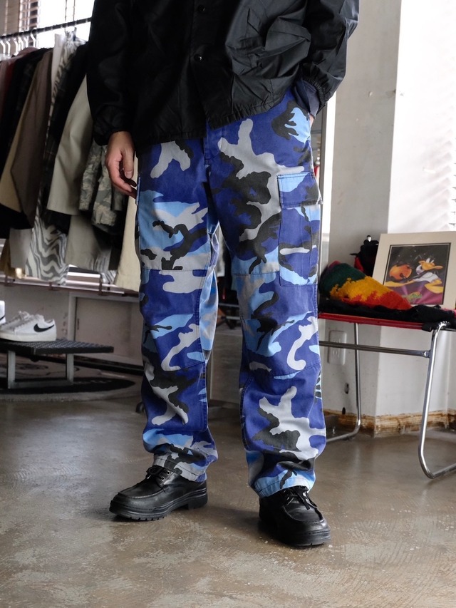 Used camouflage pants
