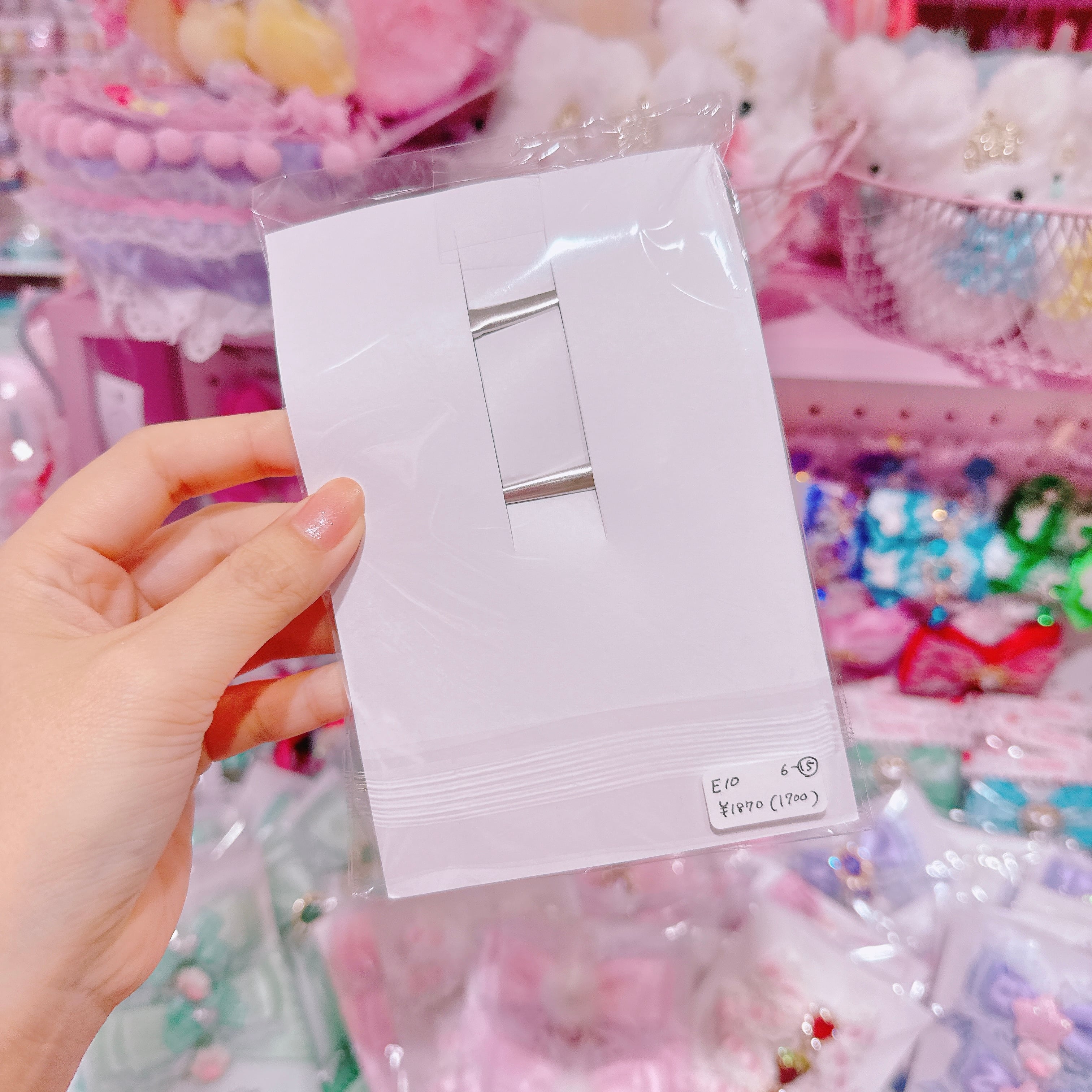 【E10】6-15ツインヘアクリップ