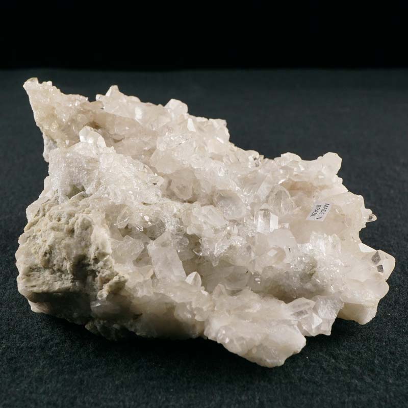 水晶 クラスター 水晶 原石 ブラジル産 一点物 182-5719