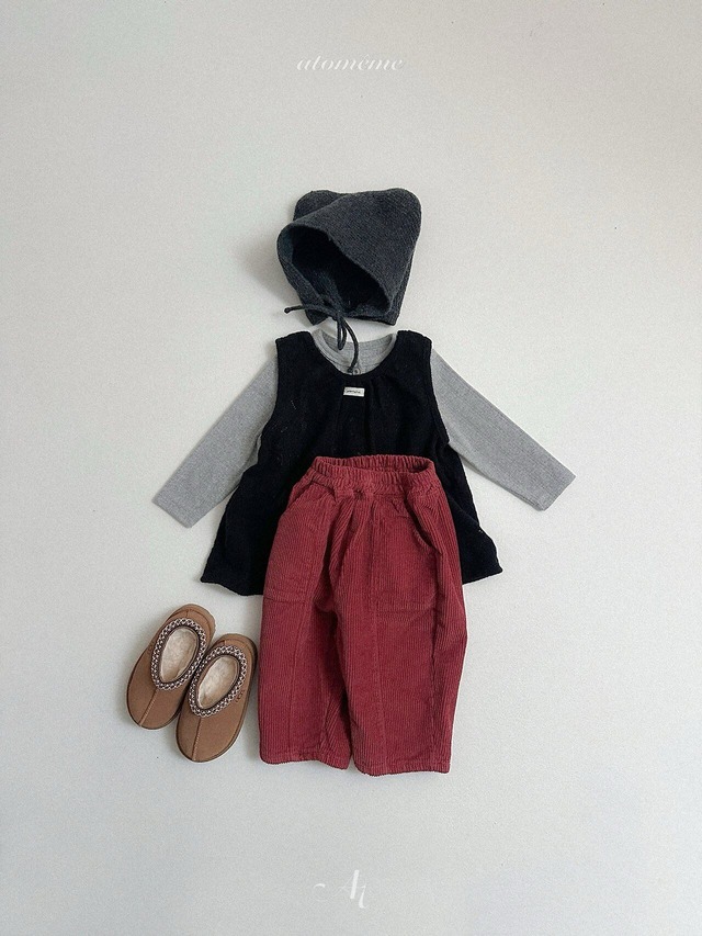 予約⌇atomeme/ Mallang corduroy pants