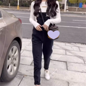 【送料無料】 パンツ オールインワン サロペット ボトム ガウチョパンツ ロング マキシ ポケット デニム かわいい 大人可愛い 大人女子 綺麗 シンプル カジュアル 大人 おしゃれ お洒落 こなれ感 ラフ コンサバ 着痩せ ヘルシー 無地 春 夏 20代 30代 40代 レディース 女性 デート お出かけ 女子会 お呼ばれ 休日 お茶会 アウトドア 着回し 普段使い オルチャン 韓国系 ファッション 体型カバー プチプラ 定番 デイリーユース オーバーシルエット ブラック