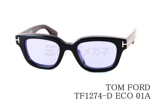 TOM FORD サングラス TF1274-D ECO 01A ウェリントン メンズ レディース おしゃれ アジアンフィット 日本企画 ITALY イタリア製 トムフォード