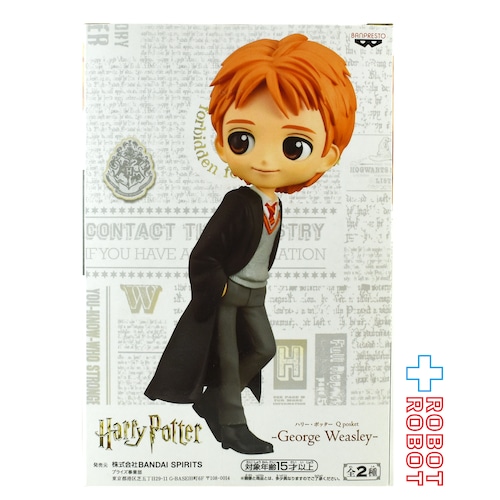 QPOSKET Qポスケット ハリー・ポッター フィギュア ジョージ・ウィーズリー B フィギュア 未開封