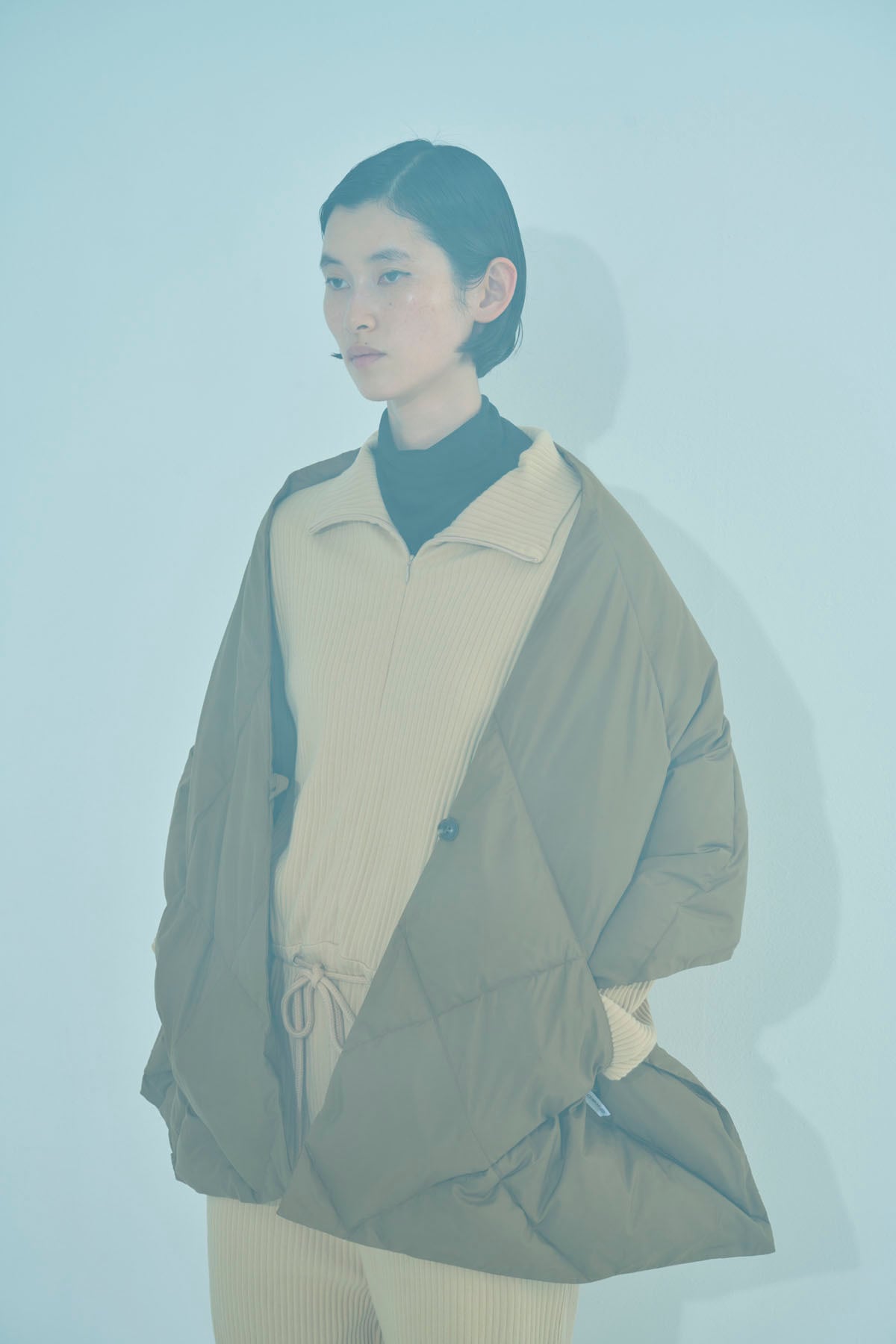 KWD DOWN SHAWL (GREEN DOWN) | KWD ONLINESHOP