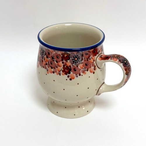 足つきマグカップ250ml（ブロッサム）