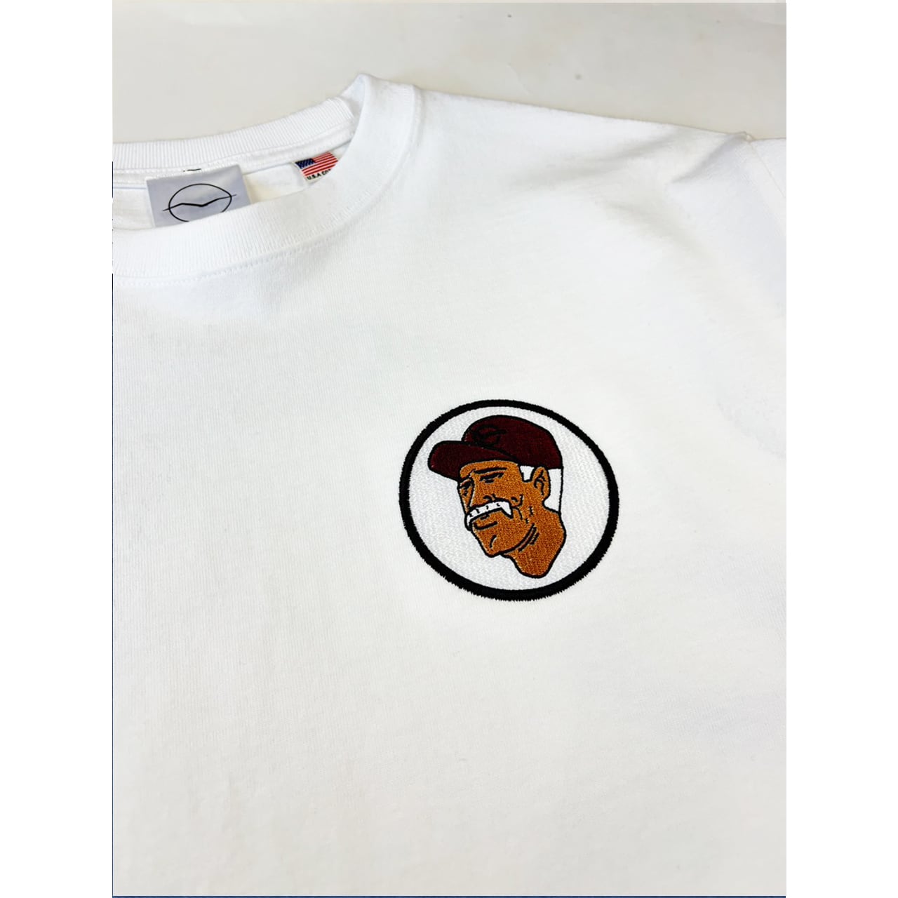 BREDREN DESIGN 眞木蔵人Wappen Long Sleeve shirt White | TF SURF SHOP