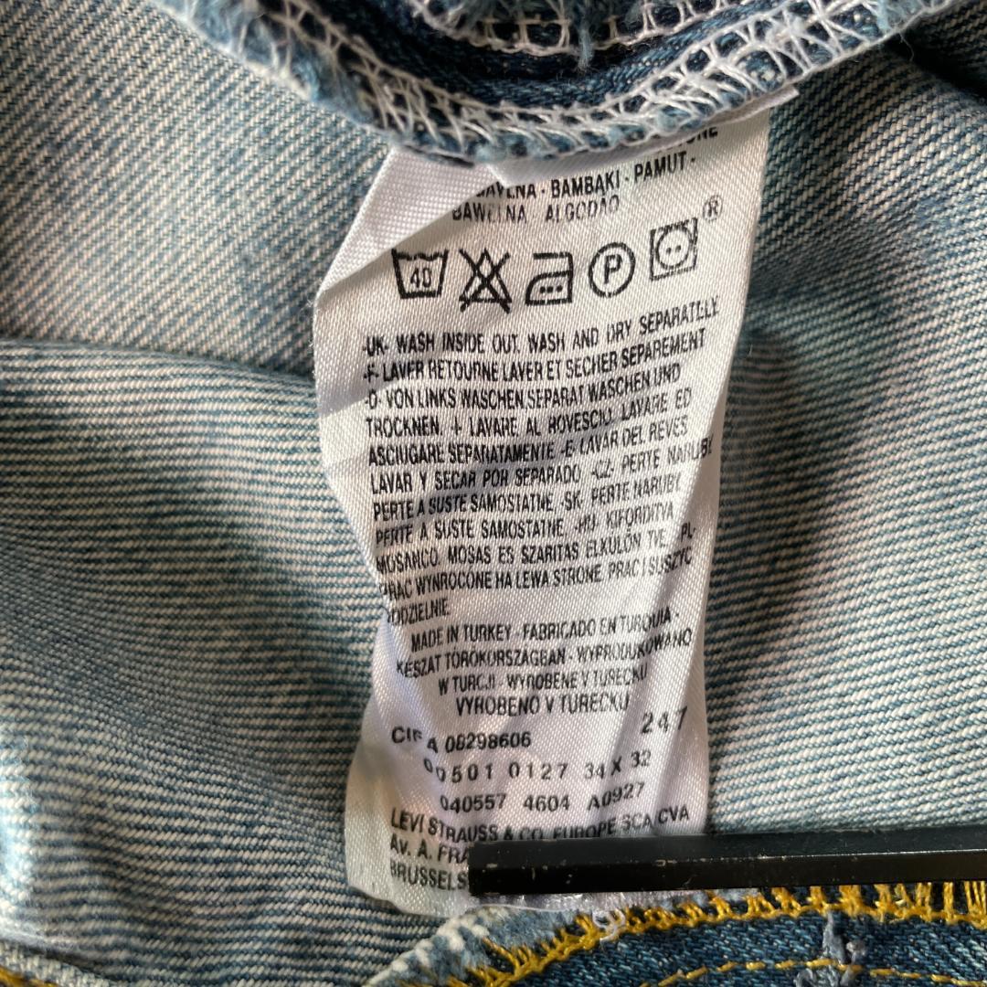 【W34 L32】 トルコ製 europe levi's engineered W34 L32】 トルコ製 europe levi's リーバイス 501 | ib2