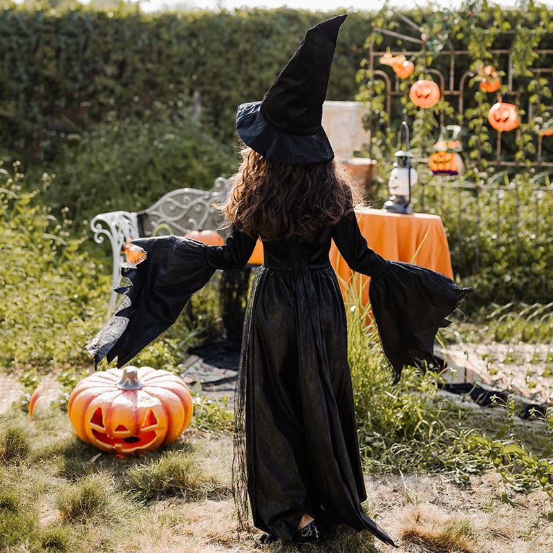 ハロウィン 仮装 魔女 LLサイズ コスプレ フルセット 可愛い かかし ピエロ