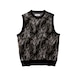 EVISEN OBAKE KNIT VEST BLACK L