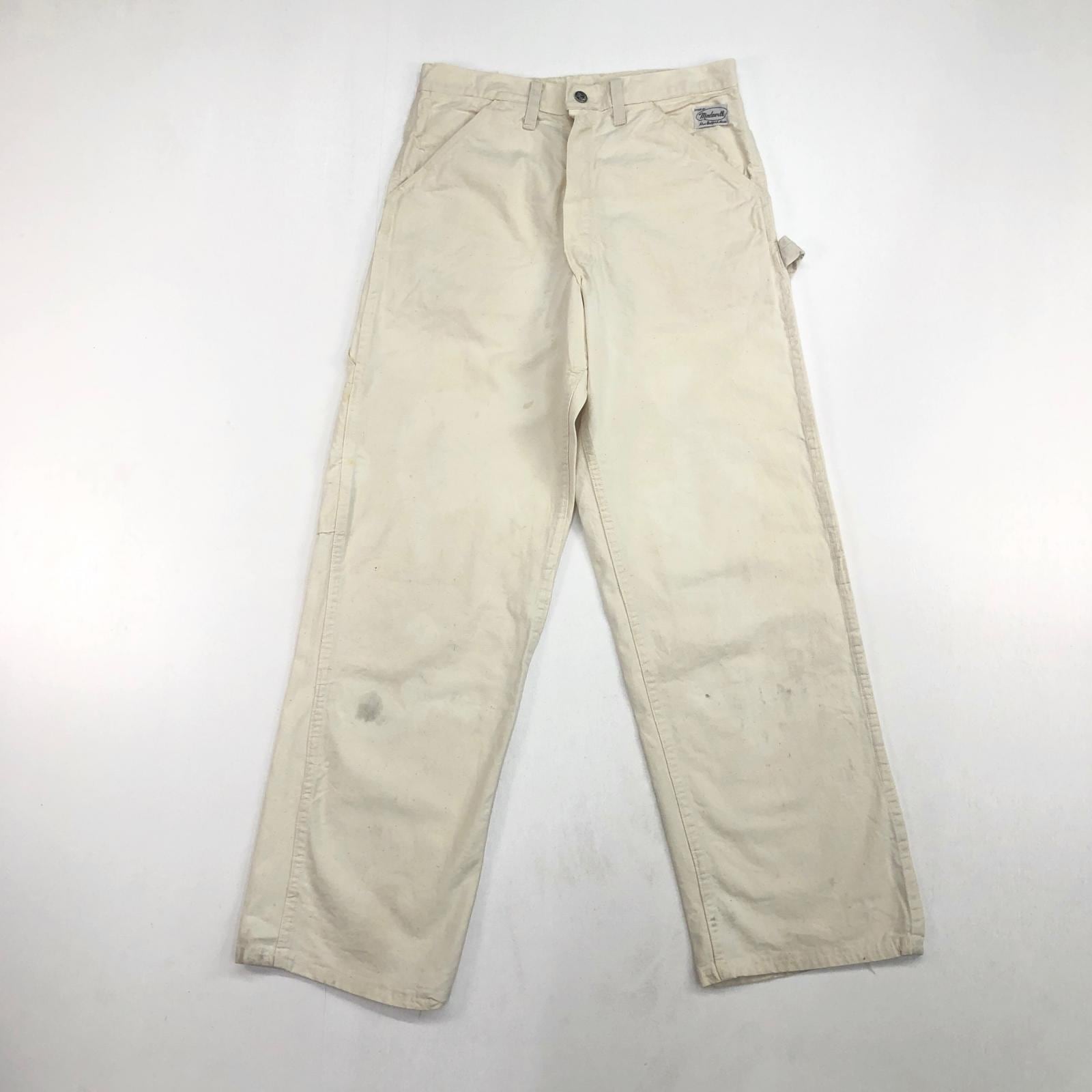 MADEWELL メイドウェル 70年代 ホワイト ペインター パンツ SCOVILL