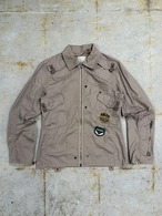 military gimmick zip shirts