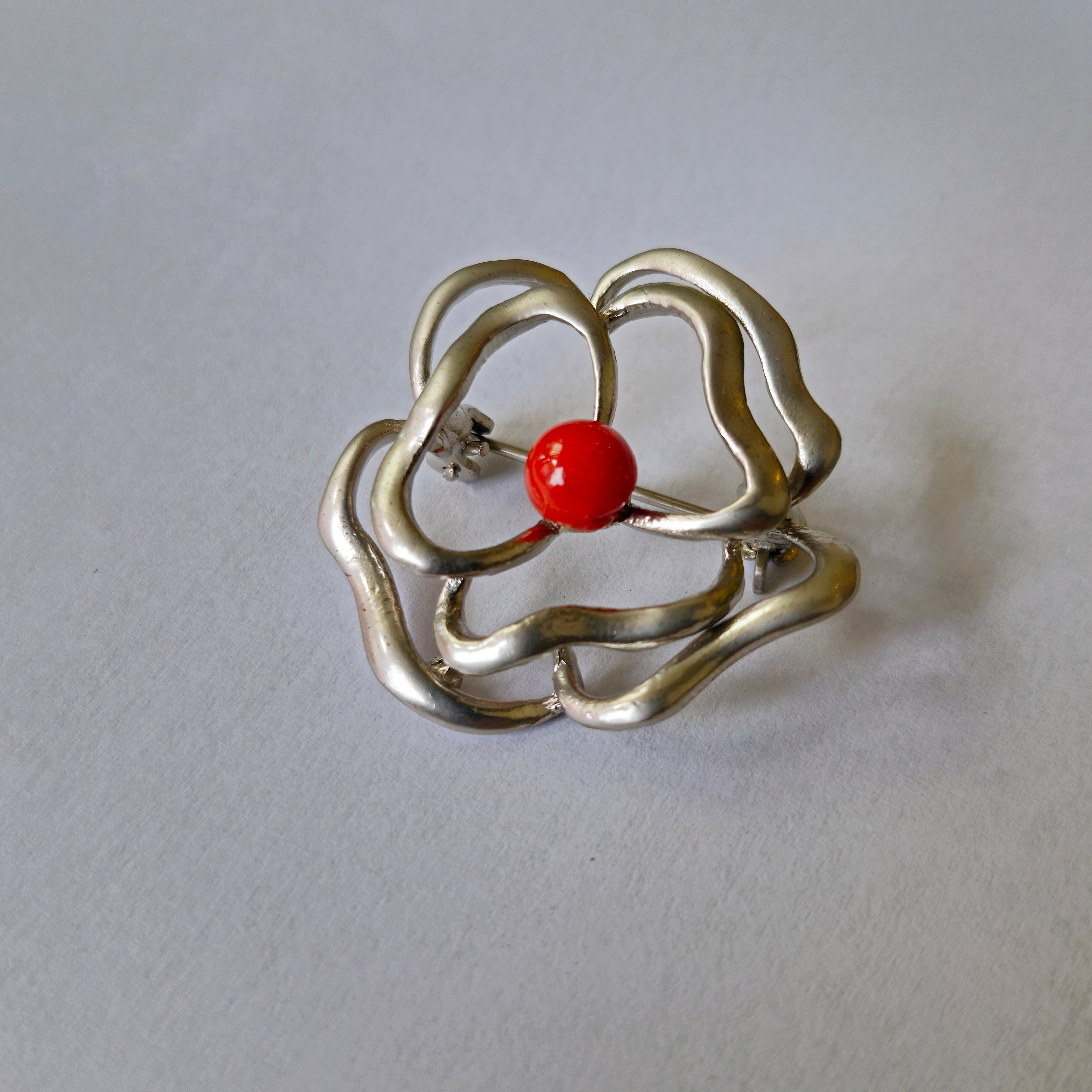 赤珊瑚 ブローチ017 【商品紹介動画が商品説明からご覧いただけます