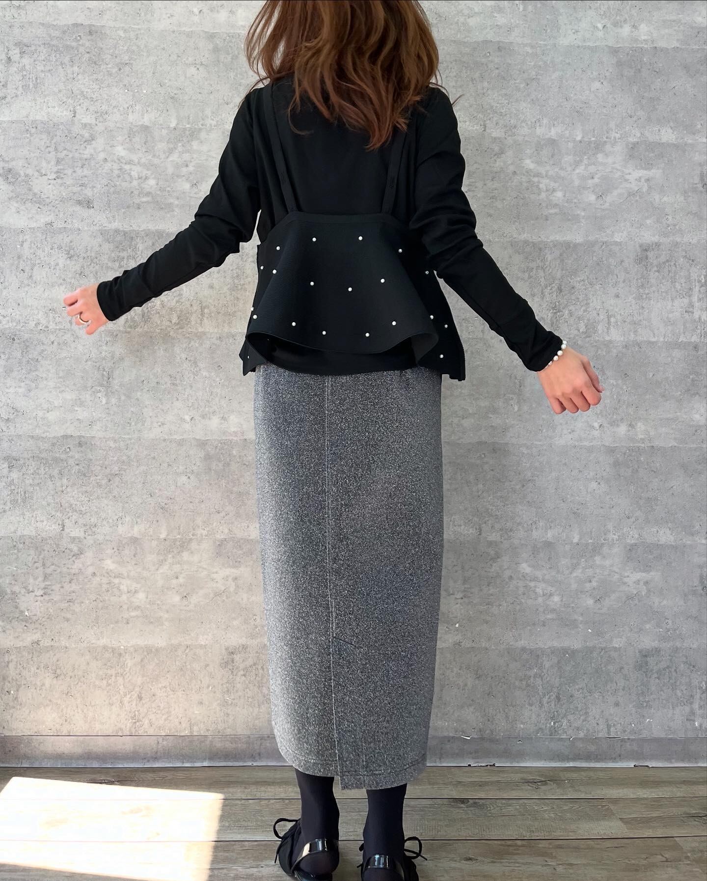 黒　☆今季 新品未使用☆アンナケリー　フレンチスリーブ　オールインワン Anna Kerry（アンナケリー）