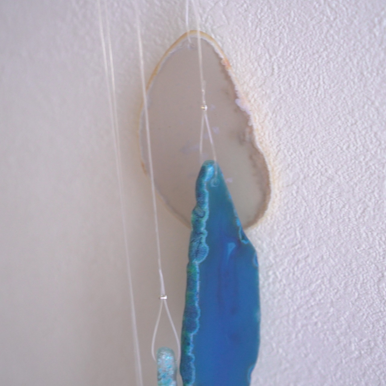 Marine Blue - アゲートヒーリングチャイム / Agate Sun Catcher Wind Chime 478