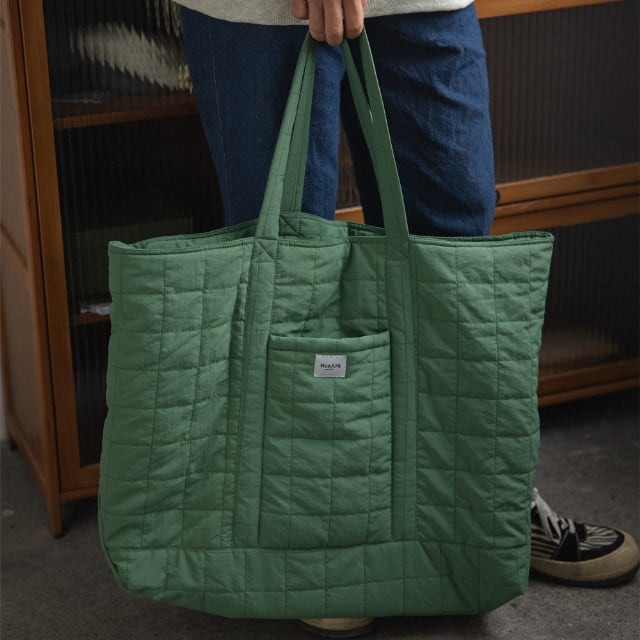 予約販売】トートバッグ キルティング 大容量 レザー メンズ シンプル