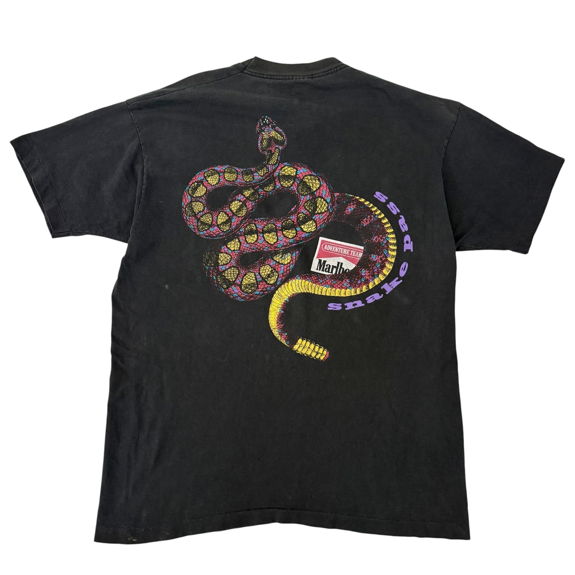 s*i様 GOA ゴア Y2K 90s ビンテージ 亜熱帯系 平成 ベスト 90s MARLBORO SNAKEPASS T-SHIRT | BerBerJin Yuhodo