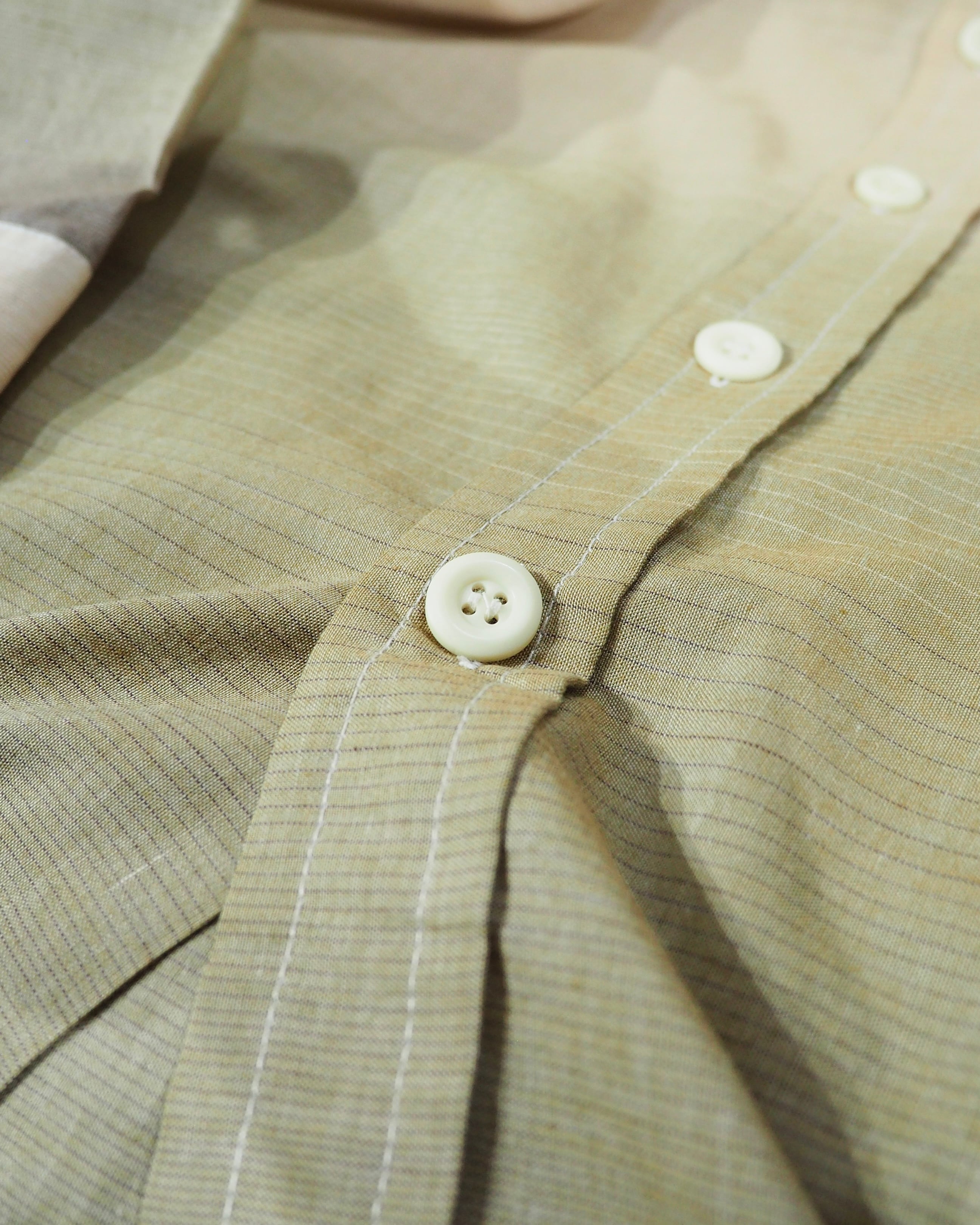1980s " Ledub " Beautiful Gradation Color vintage loose Dress shirt