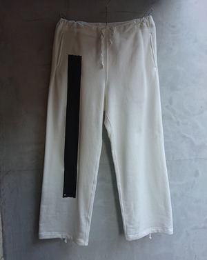 Sick and Tired " SWEAT PANTS (PRINT)" White Color