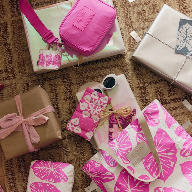 Quilted Glasses Case 眼鏡ケース　Hilo Dot / ALOHA Collection アロハコレクション